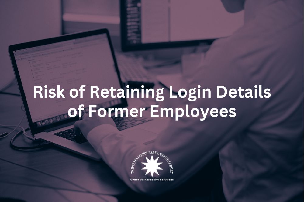 Risks of Retaining Employees Login Details